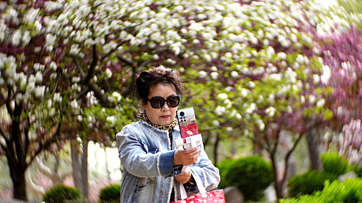 公园遛弯儿随走随拍