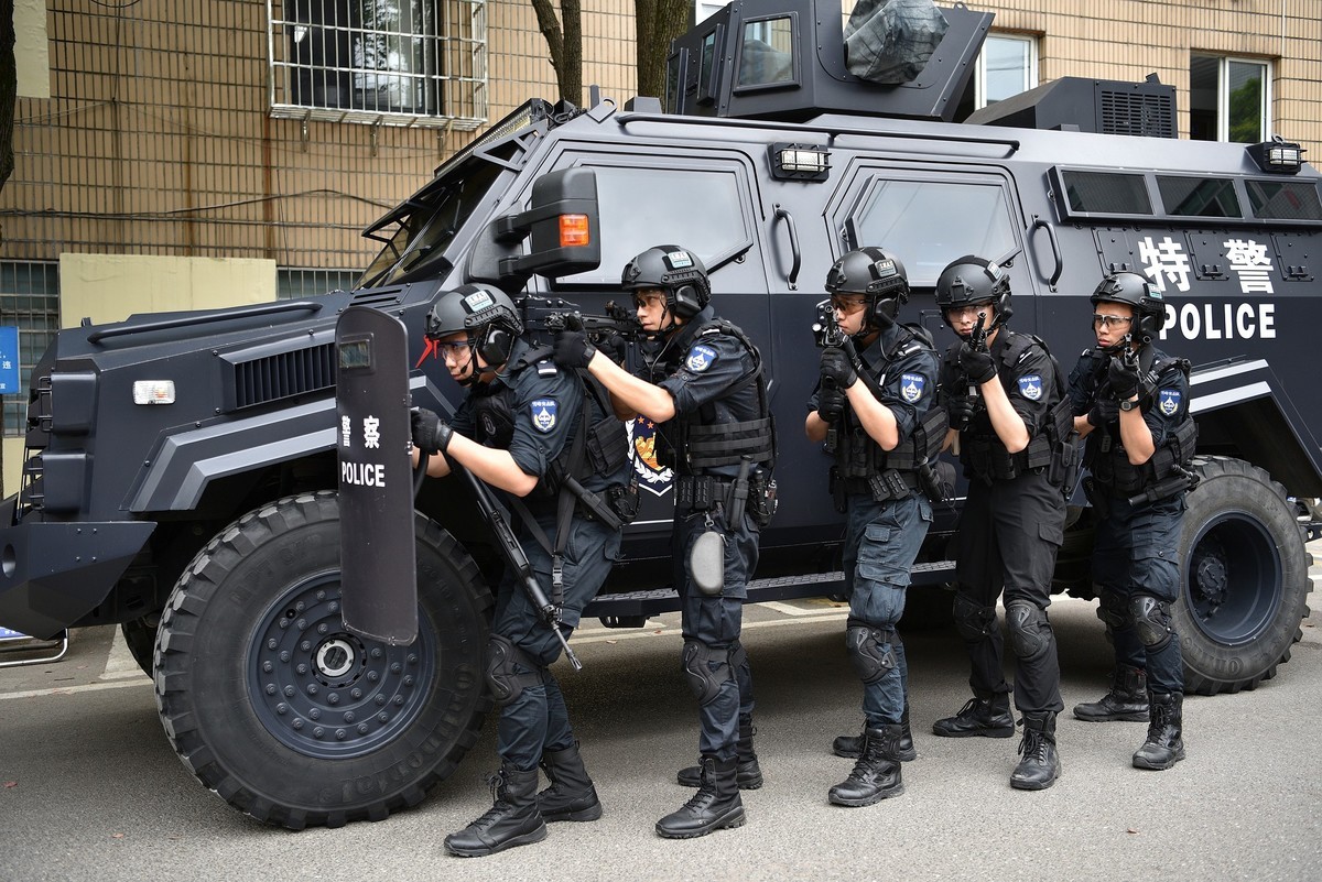 公安特警  英姿风采