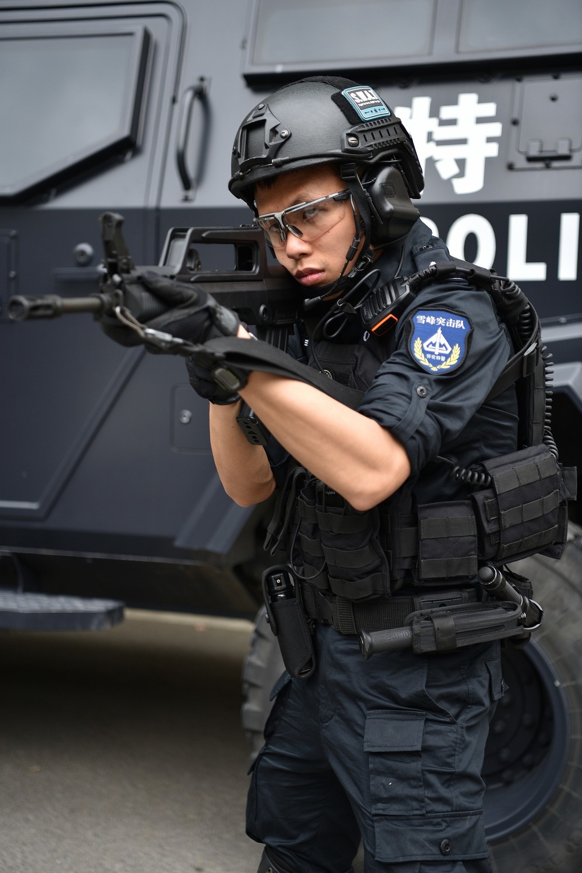 公安特警  英姿风采