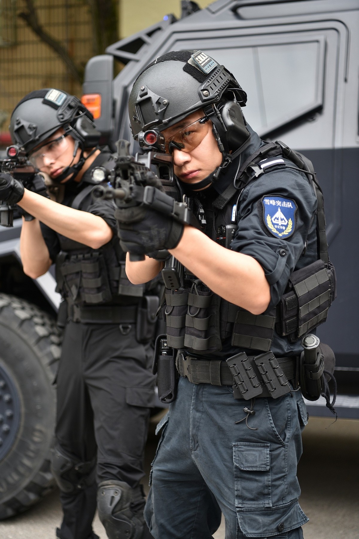 公安特警  英姿风采