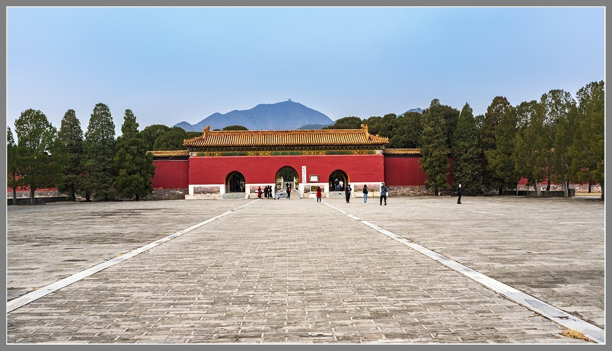 明十三陵巡礼定陵上