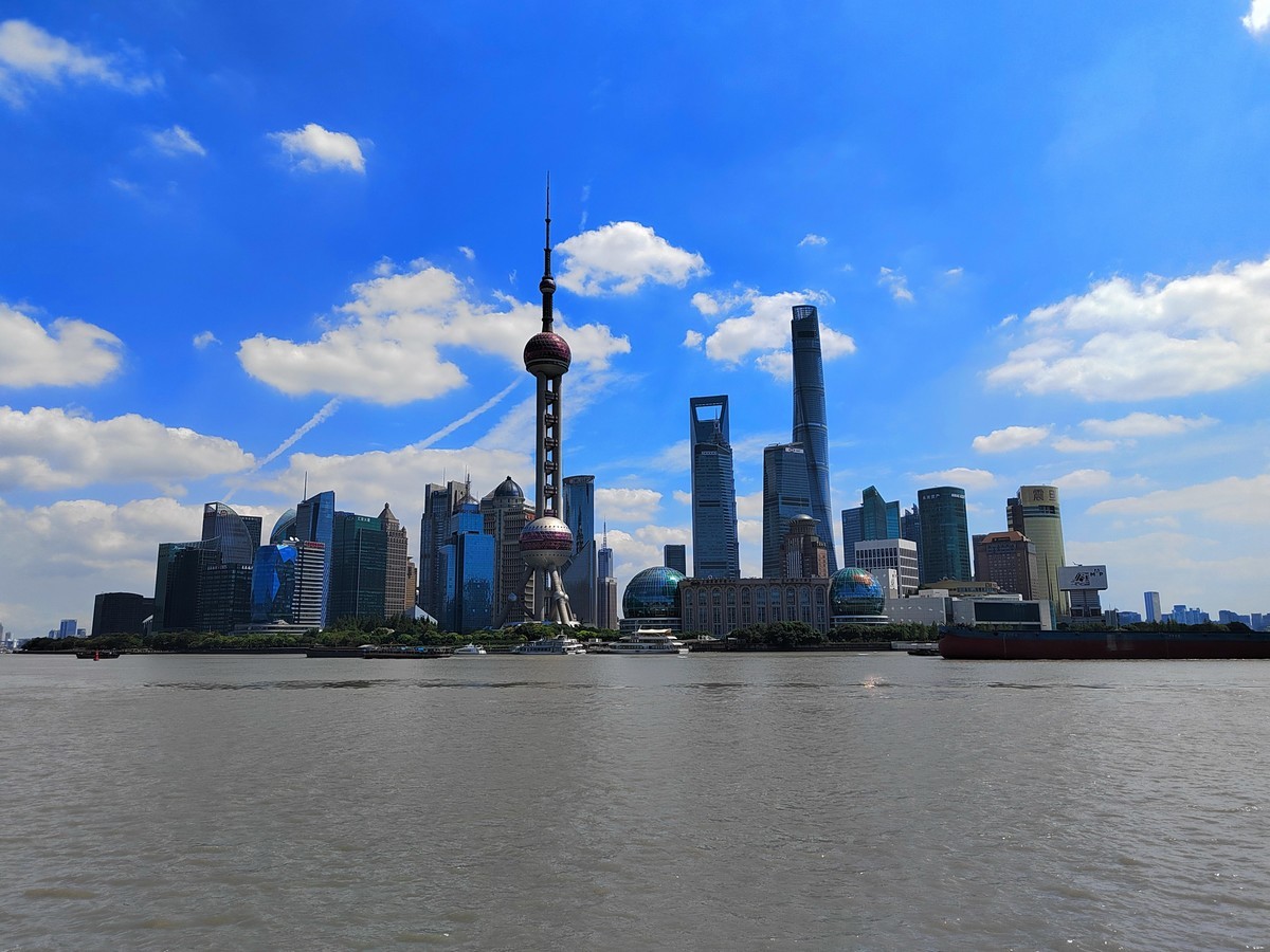 手机：上海黄浦江及苏州河畔美景