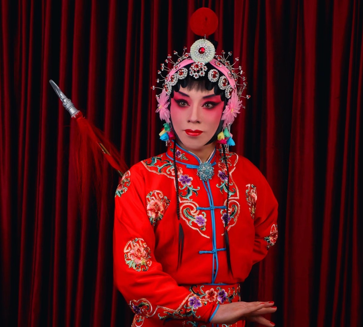 我的京剧照 京剧雏凤凌空 武旦杨排风 戏曲旦角人物43