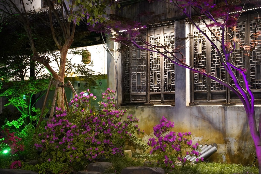 惠山古镇夜拍表演