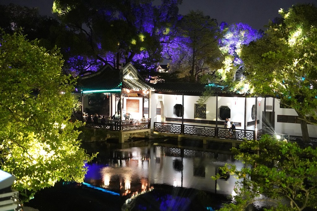 惠山古镇夜拍表演