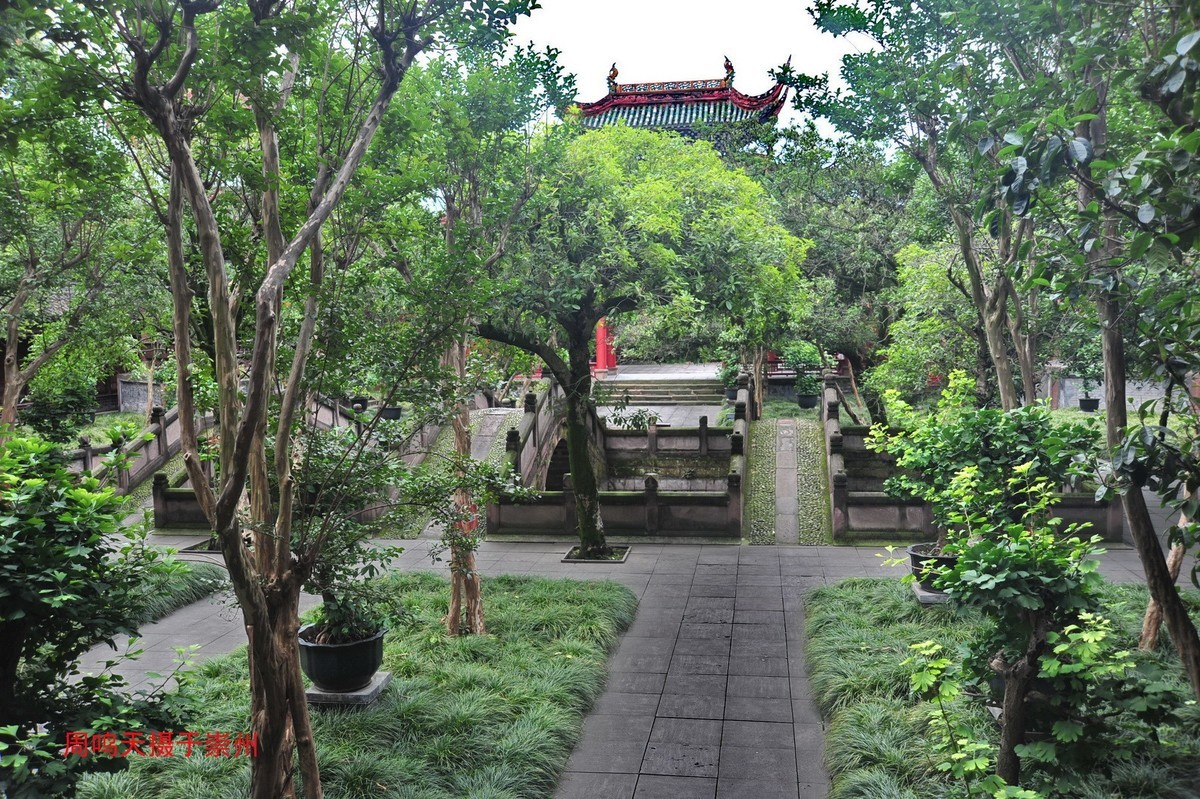 四川省内四大文庙之一崇州文庙