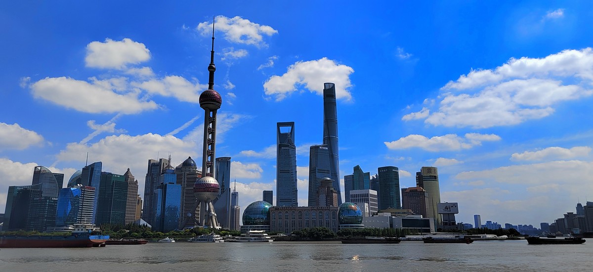 手机：上海黄浦江及苏州河畔美景