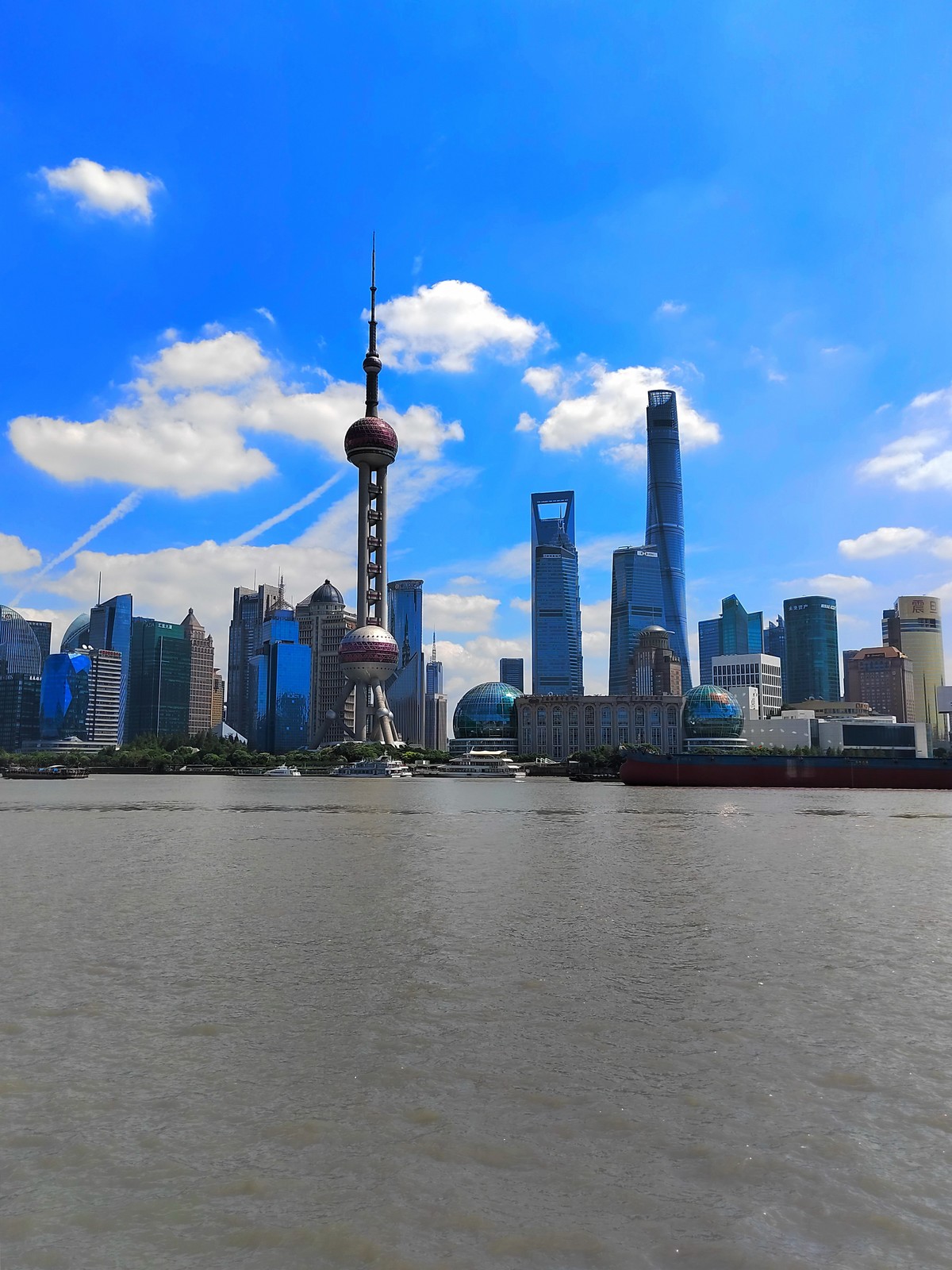 手机：上海黄浦江及苏州河畔美景