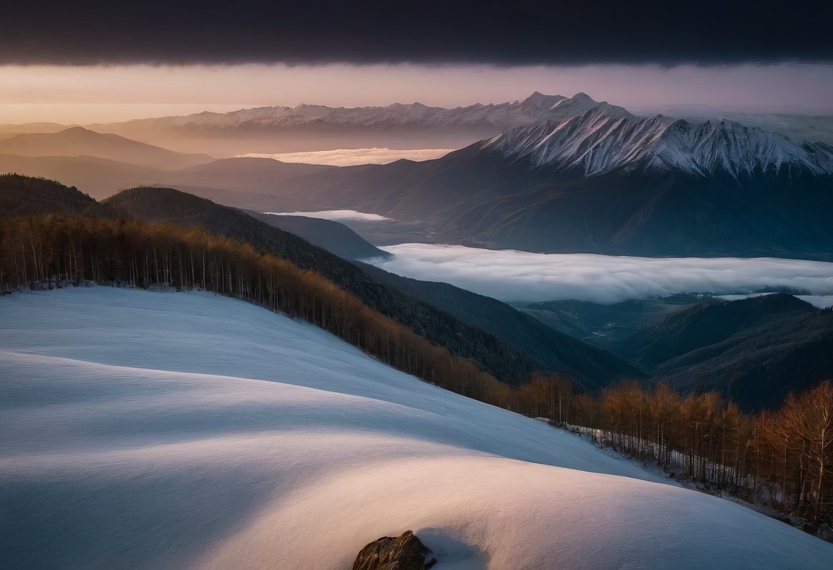 森林河流美景令人心醉神迷