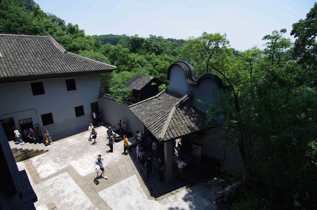 修缮后的渣滓洞，白公馆