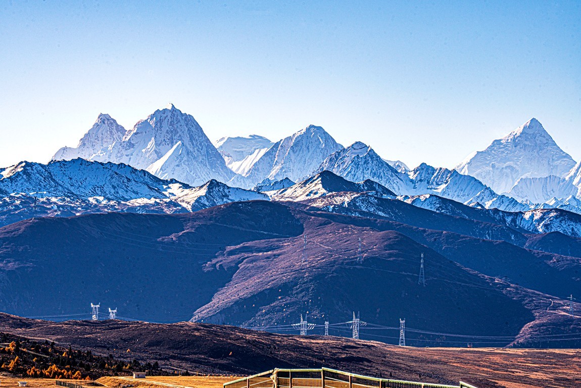 行走在318国道--新都桥段【10】