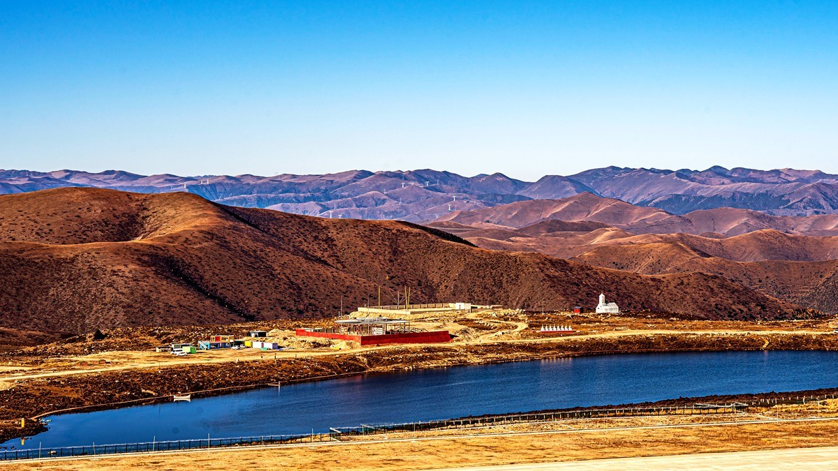 行走在318国道--新都桥段【10】