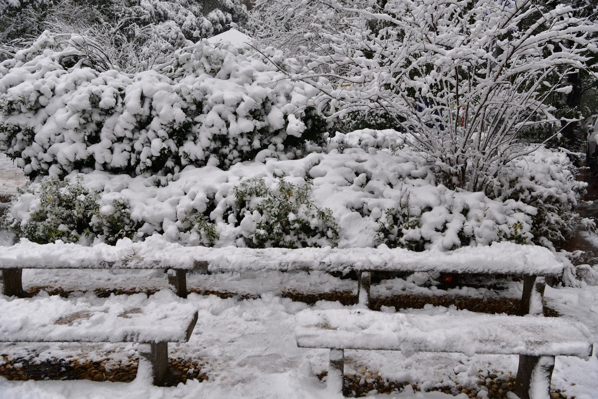 长沙下大雪啦，影记小区美妙雪景（下）