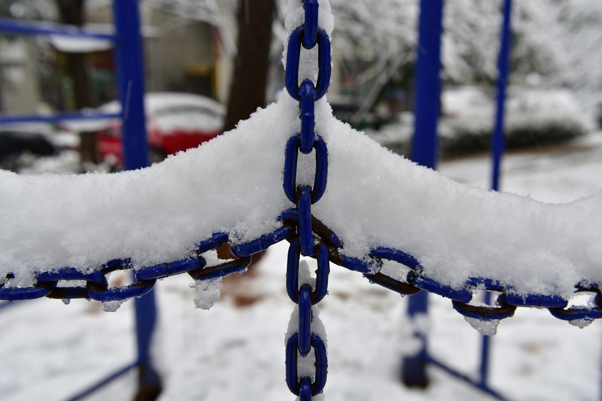 长沙下大雪啦，影记小区美妙雪景（下）