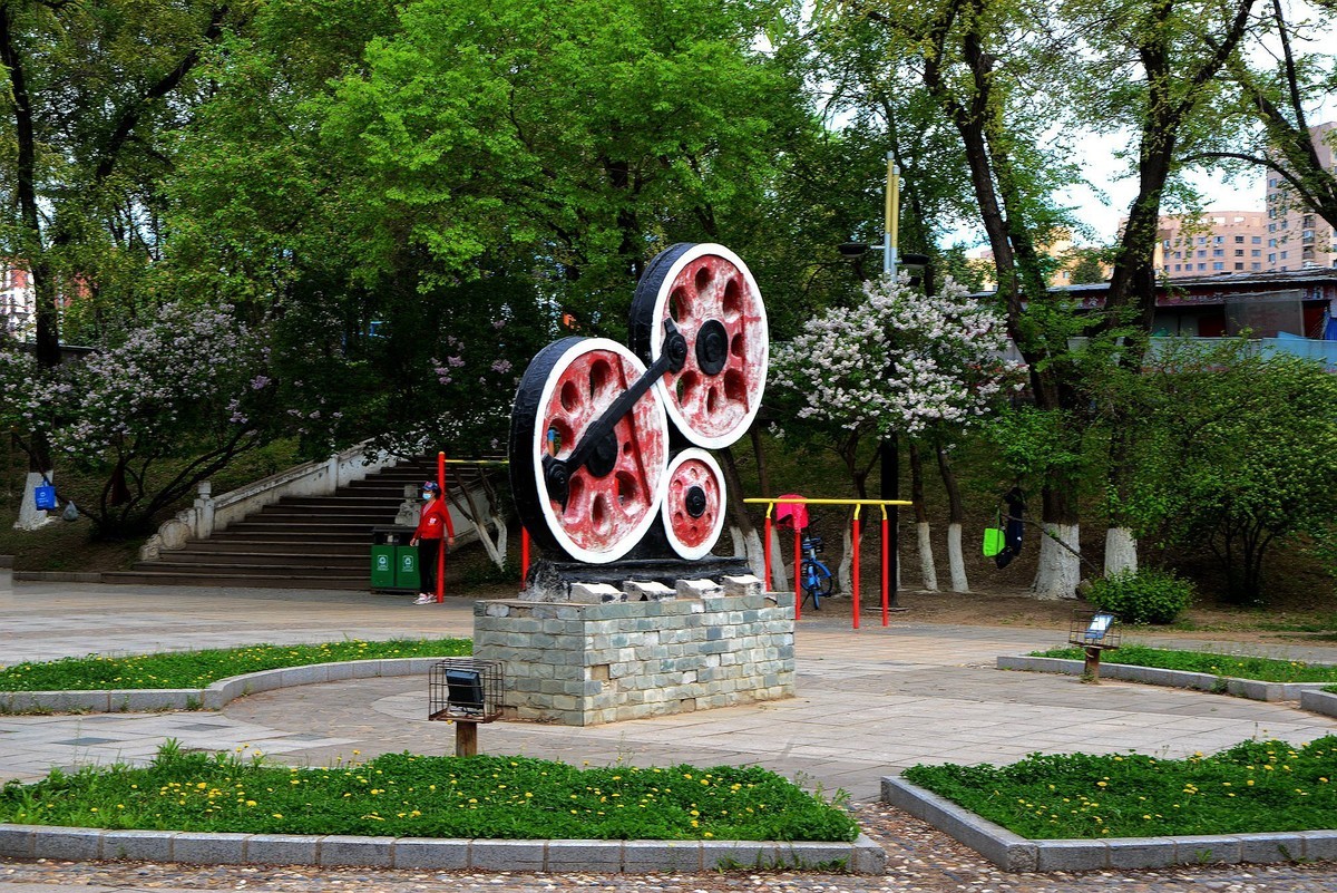 江滨——江心岛之春（7）