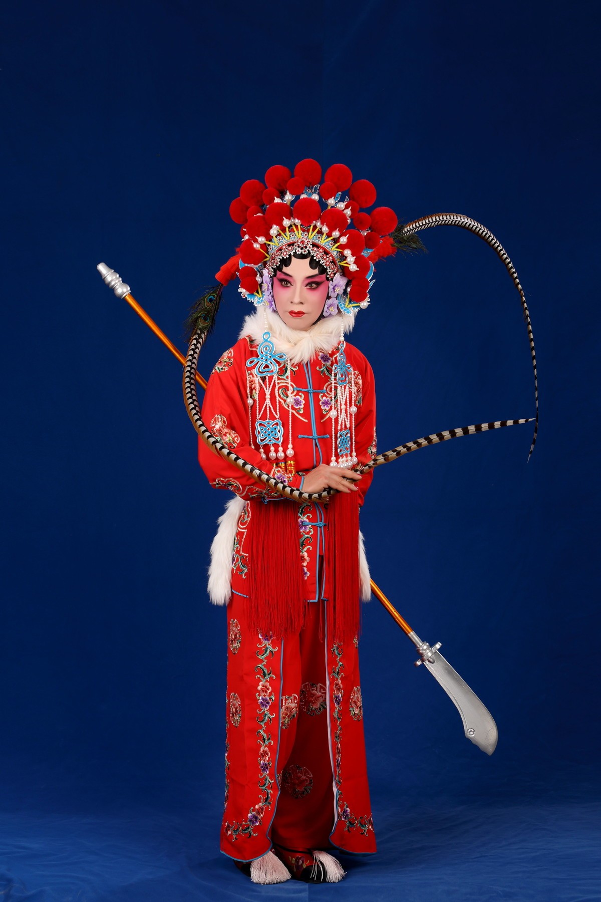 我的京剧照    京剧青石山王大娘  武旦