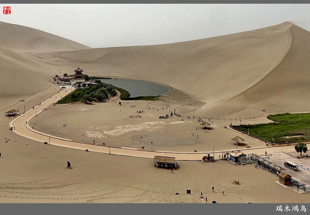 【甘青大环线】10.鸣沙山月牙泉偶遇沙尘暴