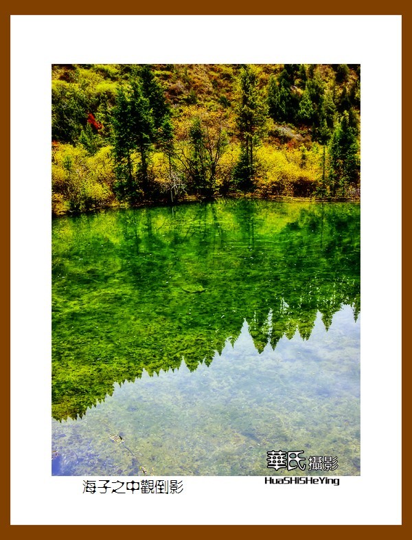 2020西西南北行游走川西168——海子之中观倒影（阿坝州松潘县牟尼沟）