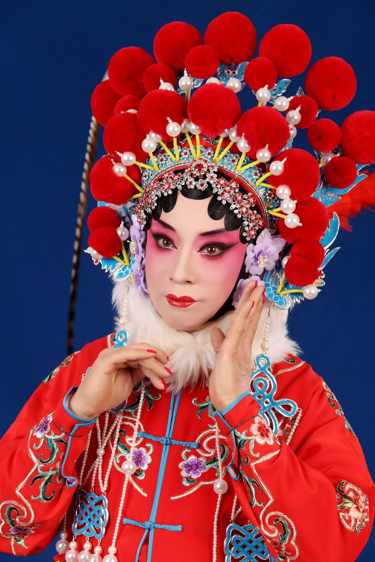 我的京剧照    京剧青石山王大娘  武旦