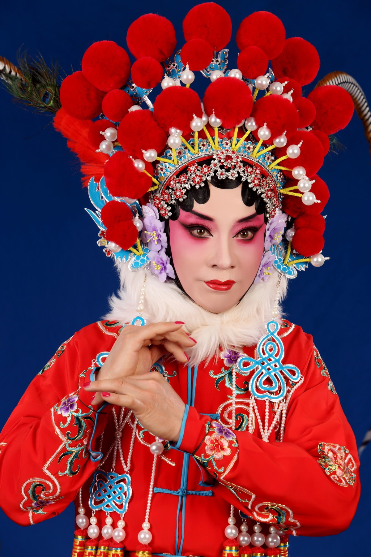 我的京剧照    京剧青石山王大娘  武旦