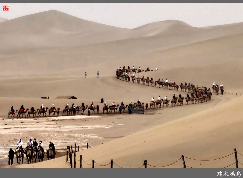 【甘青大环线】10.鸣沙山月牙泉偶遇沙尘暴