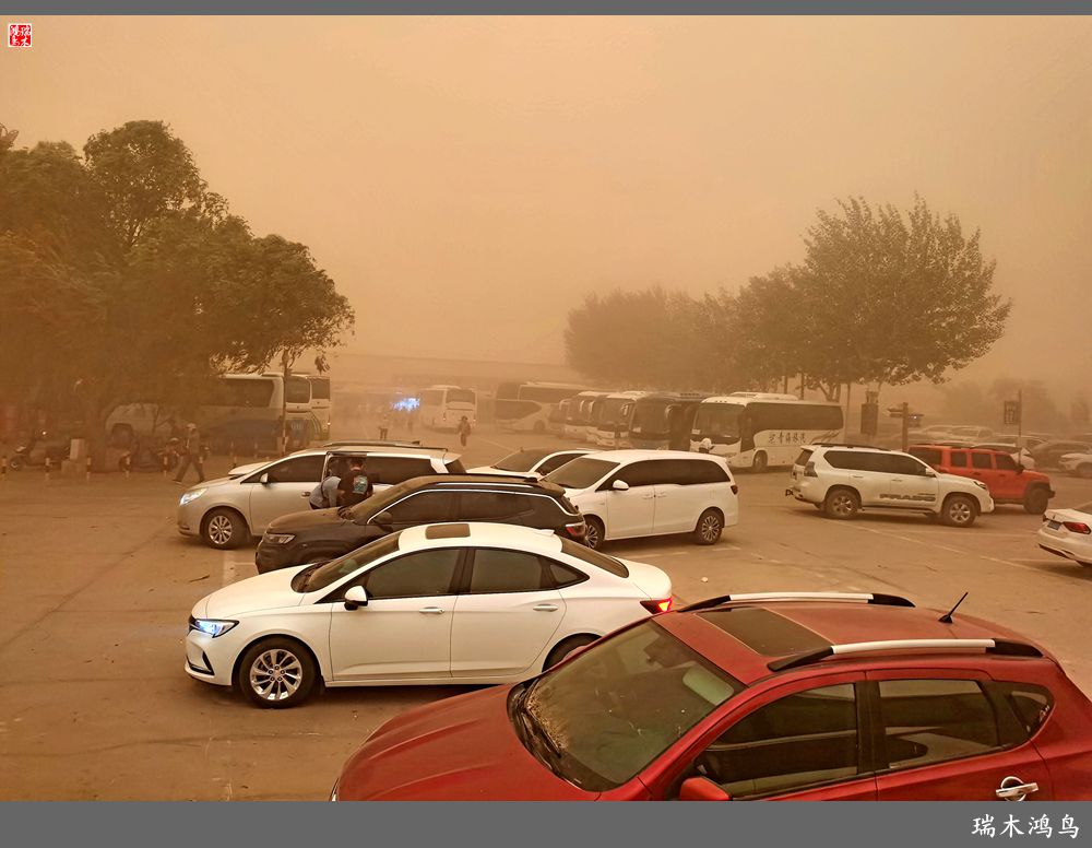 【甘青大环线】10.鸣沙山月牙泉偶遇沙尘暴