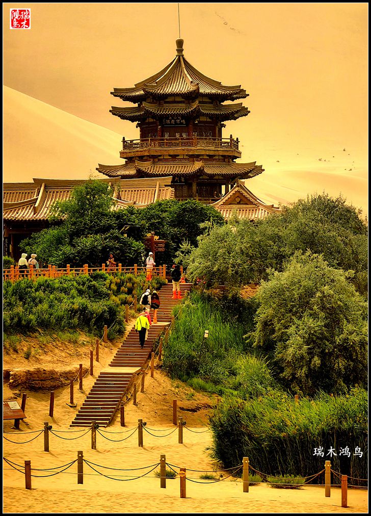 【甘青大环线】10.鸣沙山月牙泉偶遇沙尘暴