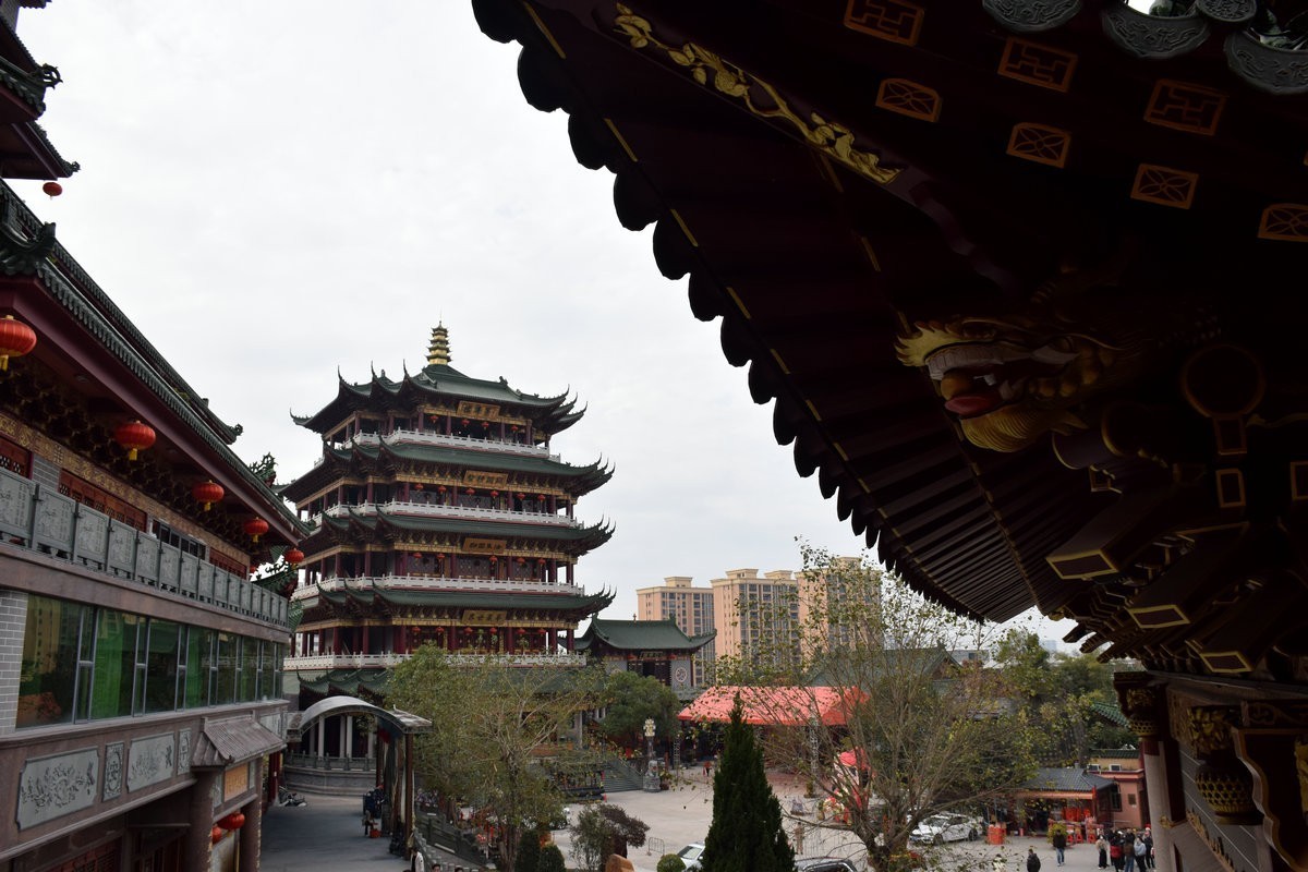 2025春节 广东行（33）大年初一虔诚拜佛