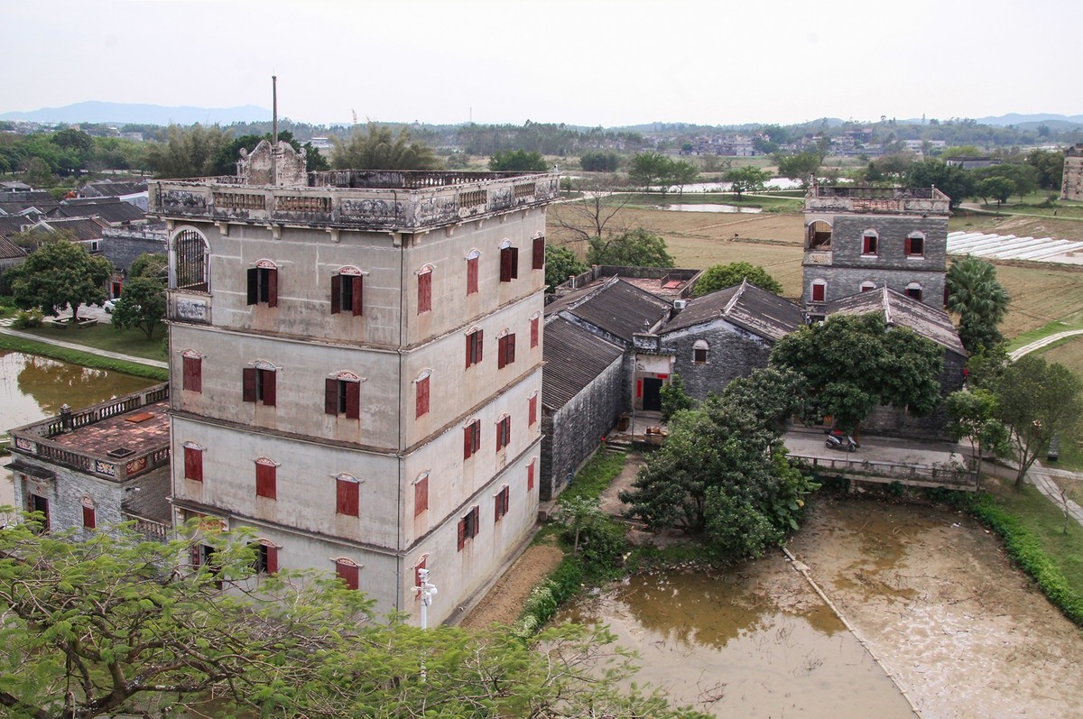 開平雕樓——自力村的風貌