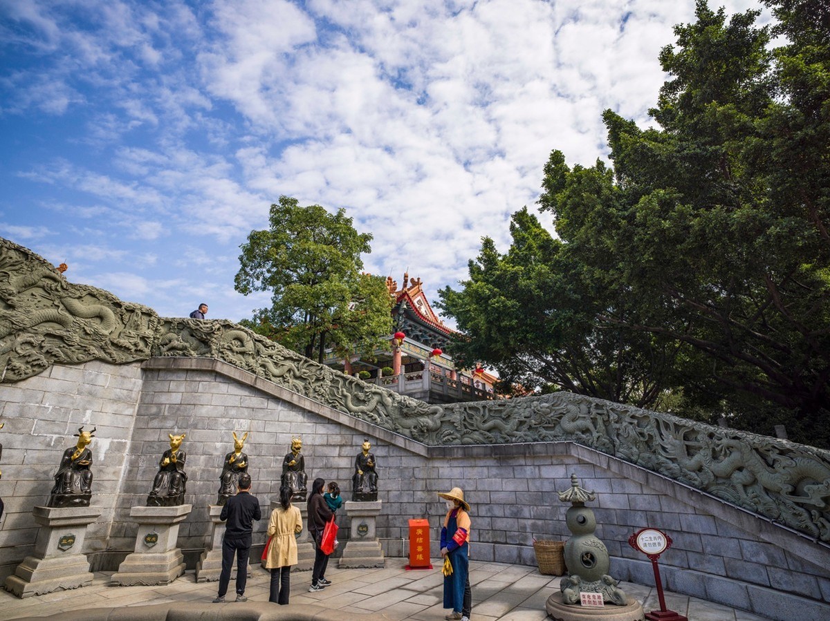 哈苏X1D2+XCD21mm f4.0（春节广州圆玄道观 ）