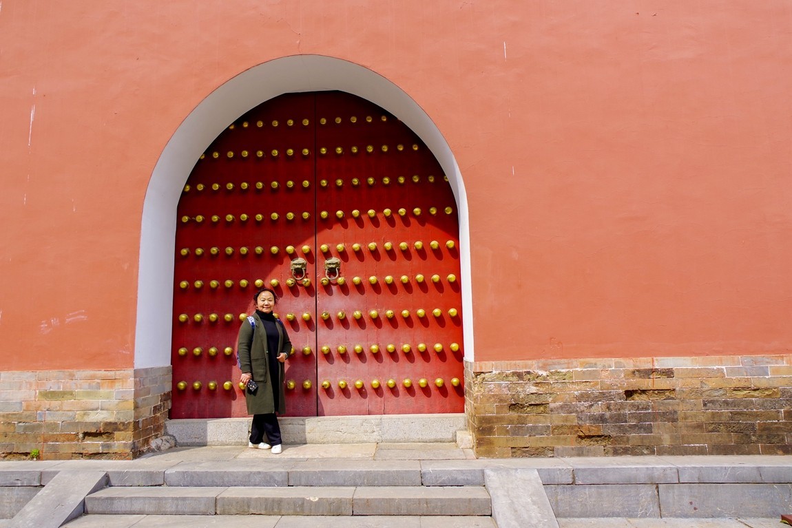 南京--参观明孝陵【1】告假帖