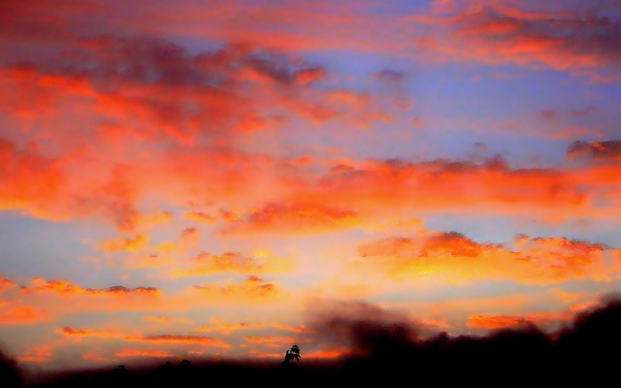 《不老松：纪实摄影》【大美河山系列报導】三游东戴河！ (16)傍晚的火烧云！