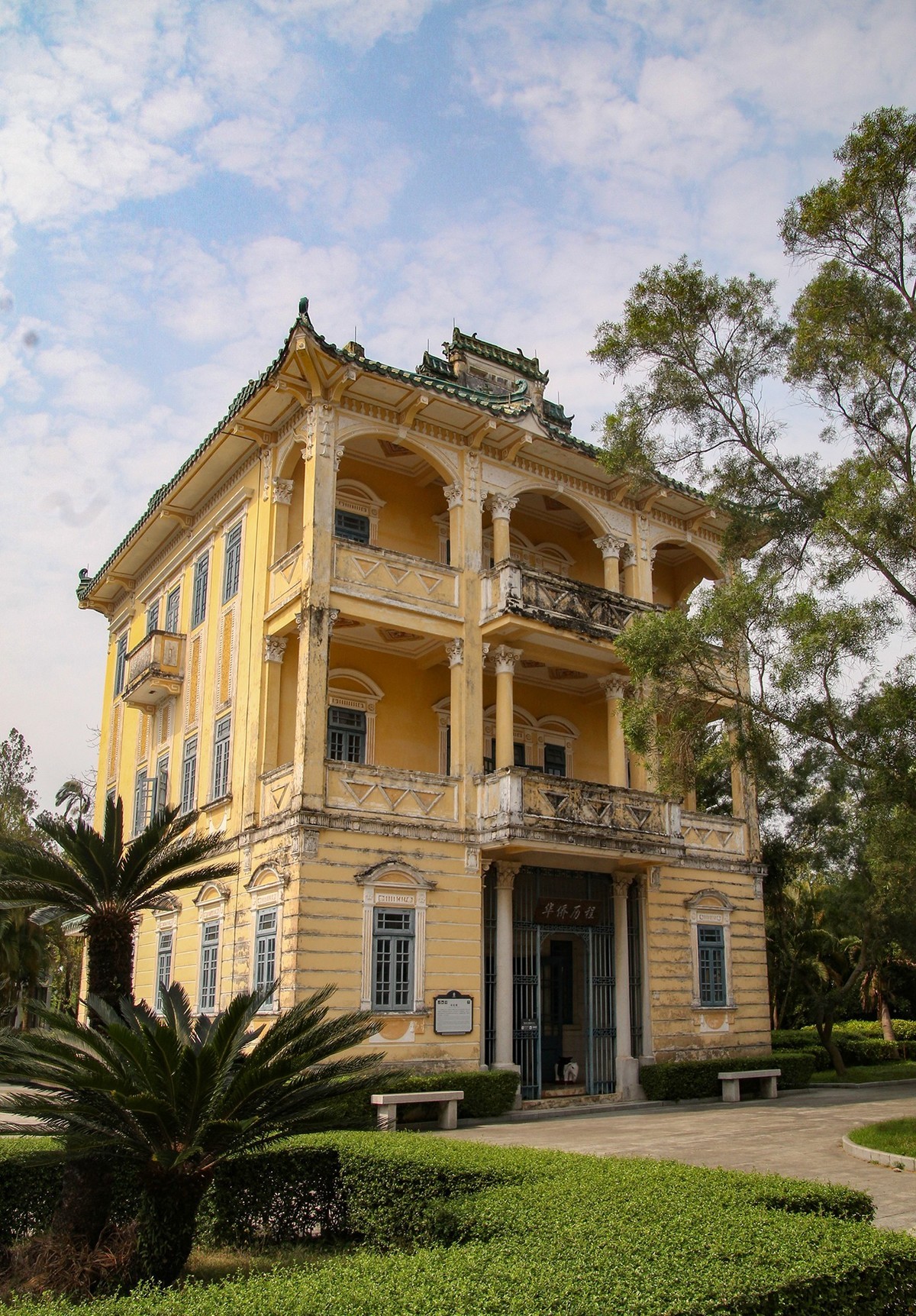 開平雕樓——自力村的風貌