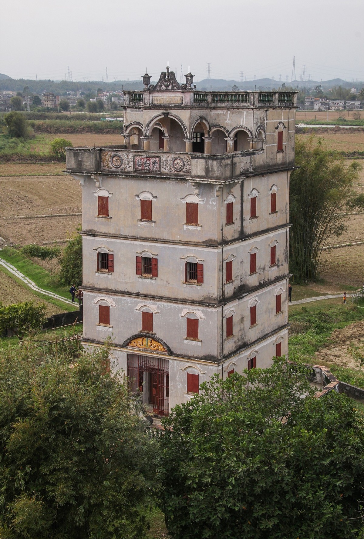 開平雕樓——自力村的風貌