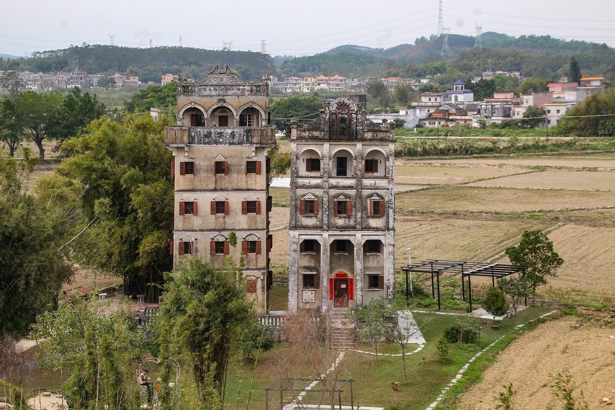 開平雕樓——自力村的風貌