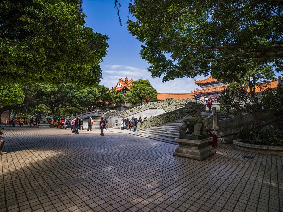 哈苏X1D2+XCD21mm f4.0（春节广州圆玄道观 ）