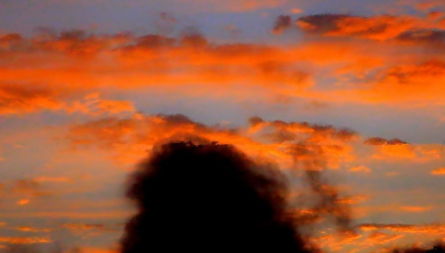 《不老松：纪实摄影》【大美河山系列报導】三游东戴河！ (16)傍晚的火烧云！