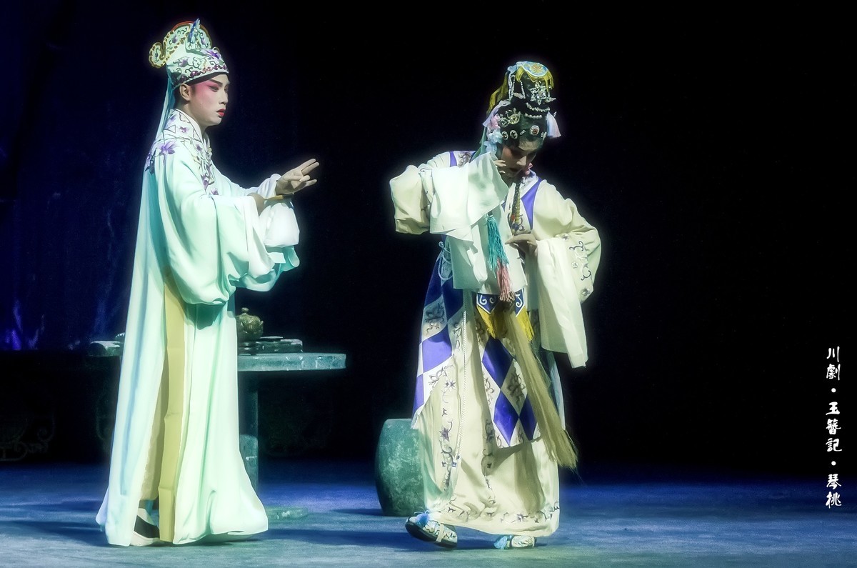 舞台摄影：川剧《玉簪记》(琴挑)