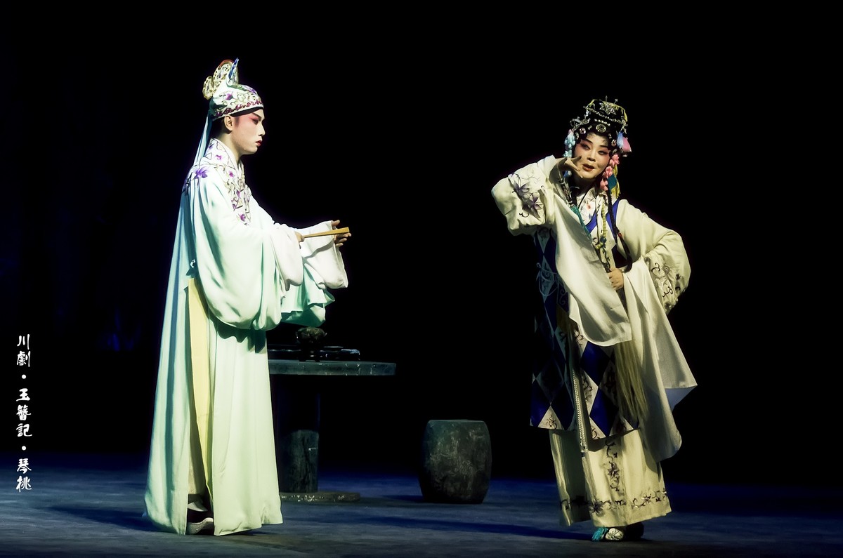 舞台摄影：川剧《玉簪记》(琴挑)