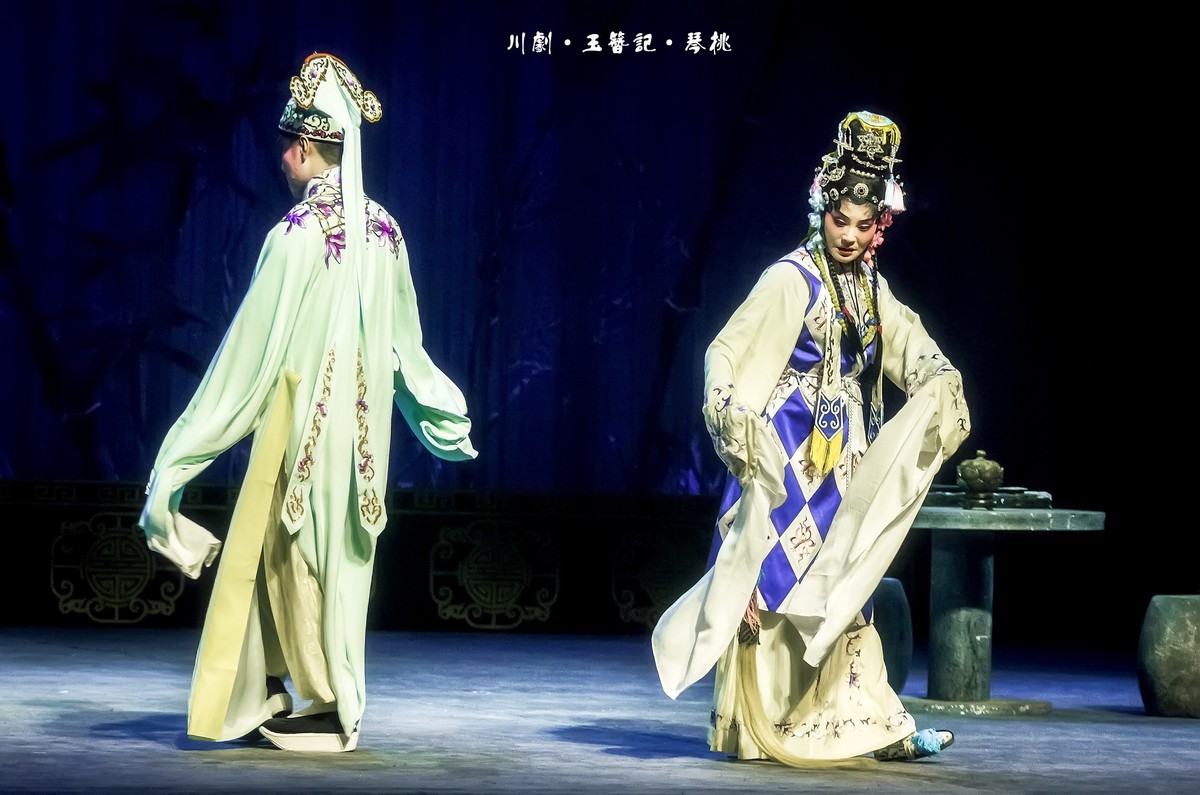 舞台摄影：川剧《玉簪记》(琴挑)