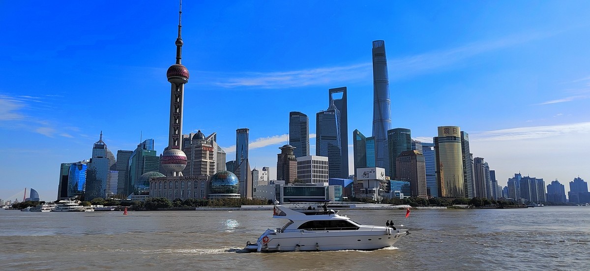 魔都外滩景观手机全景影像