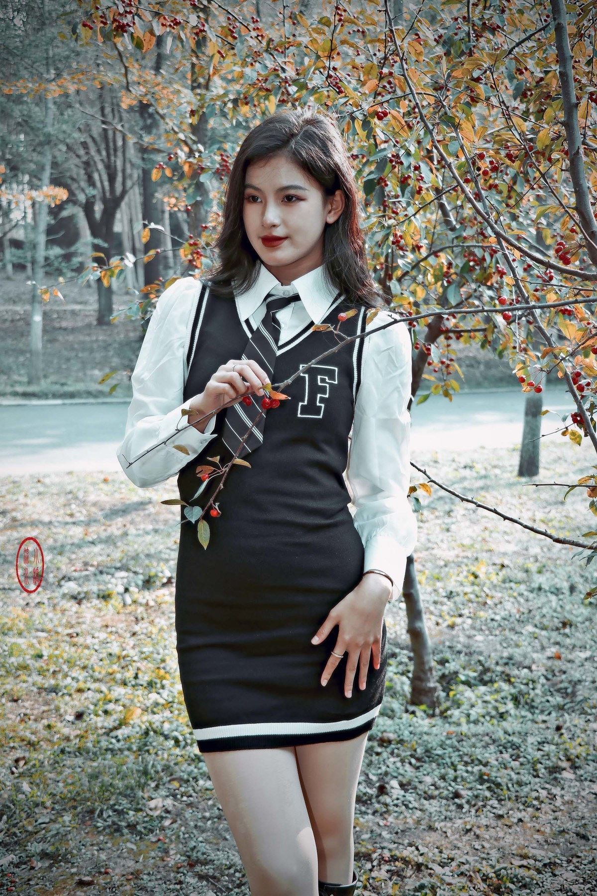 #留住美丽秋天#----秋色丽人  2