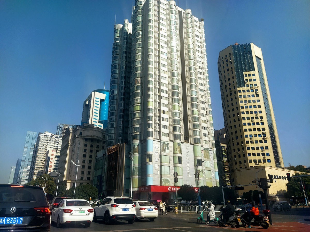 漫步星城 走街串巷（351）冬季沩水实景