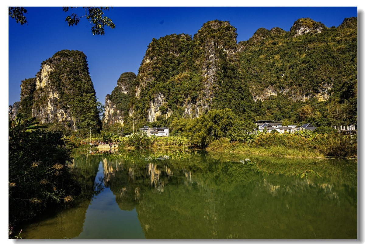 旅途中一一广西明仕田园风光