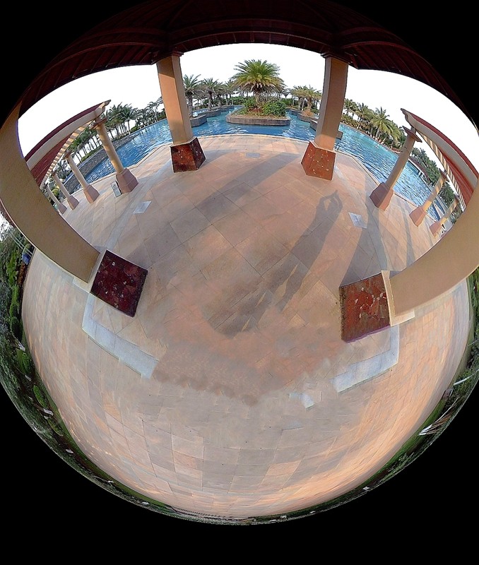 《不老松：忆海南游记》21.03.21长島蓝湾的全景图！一般相机、手机是拍不了的！