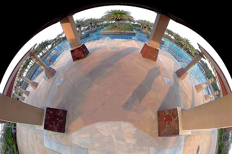 《不老松：忆海南游记》21.03.21长島蓝湾的全景图！一般相机、手机是拍不了的！