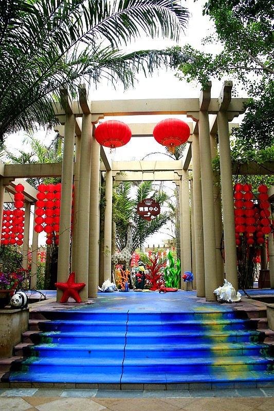 609【不老松：海南游摄纪实】在长島兰湾烘烘火火过新年！