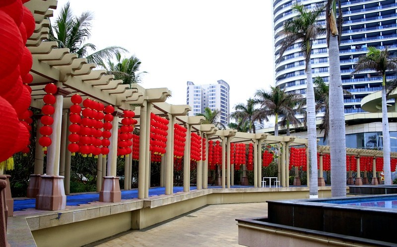 609【不老松：海南游摄纪实】在长島兰湾烘烘火火过新年！