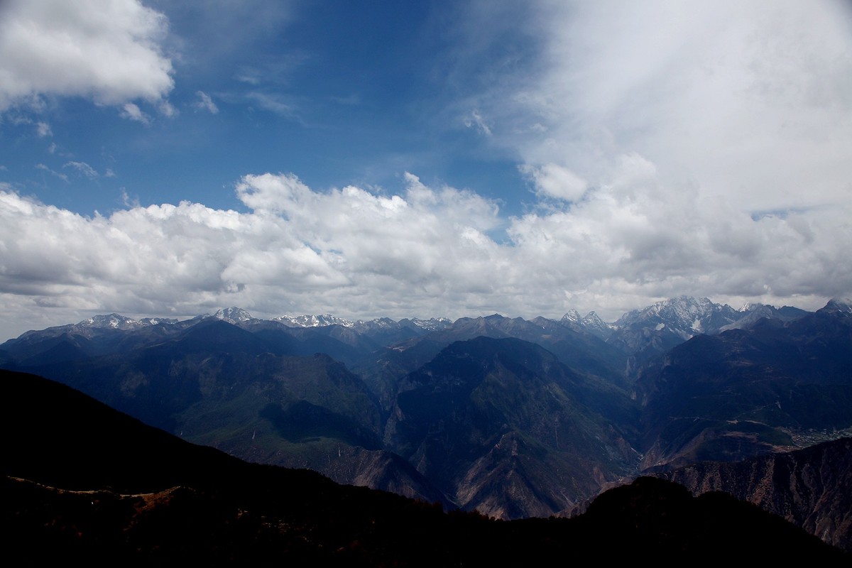 海拔4400玛娜茶金风景