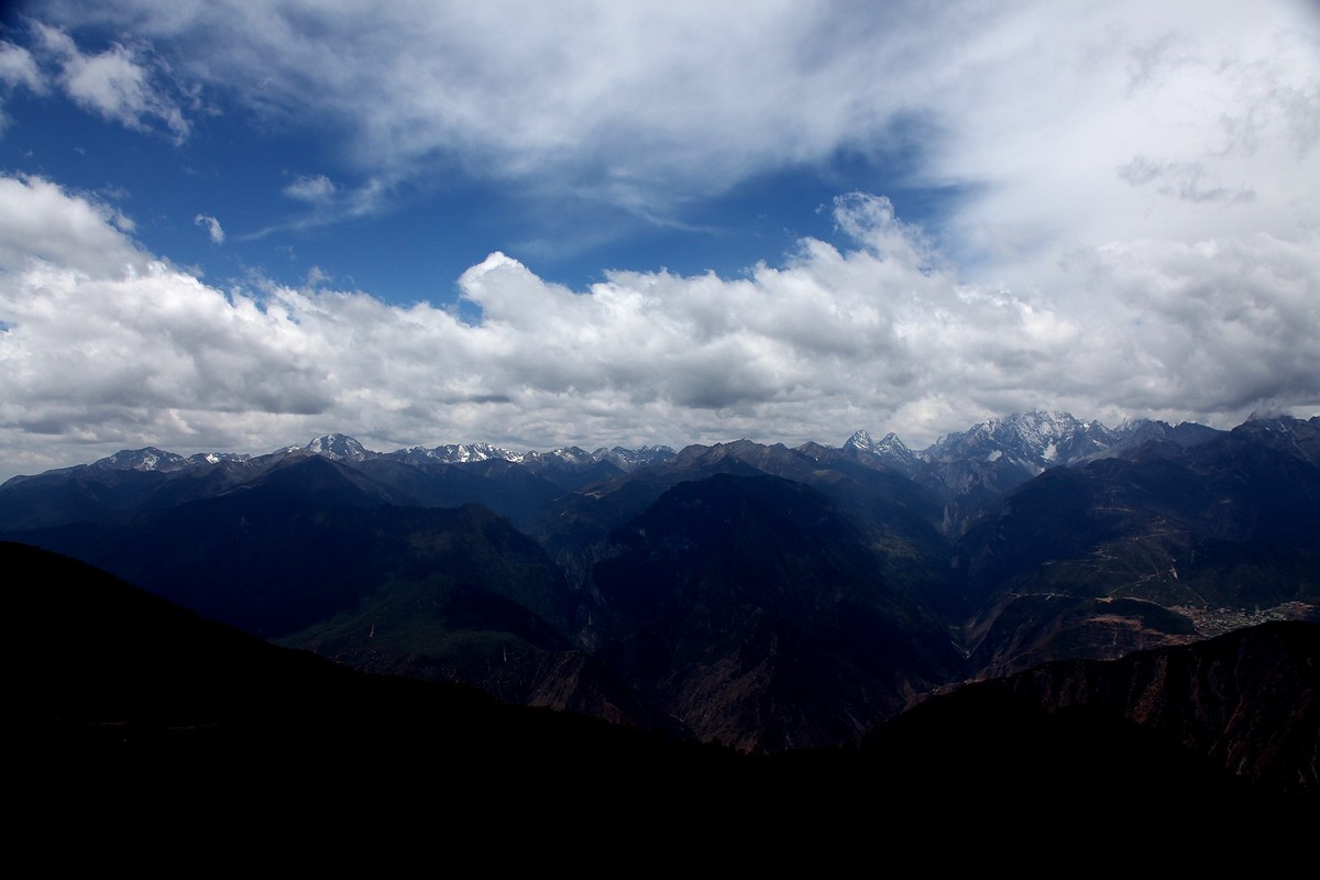 海拔4400玛娜茶金风景